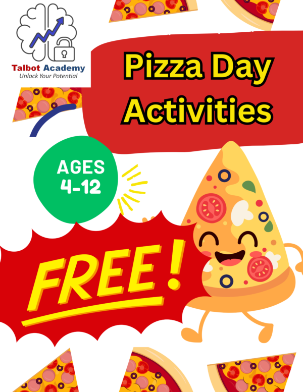 Pizza Day Activities - Freebie